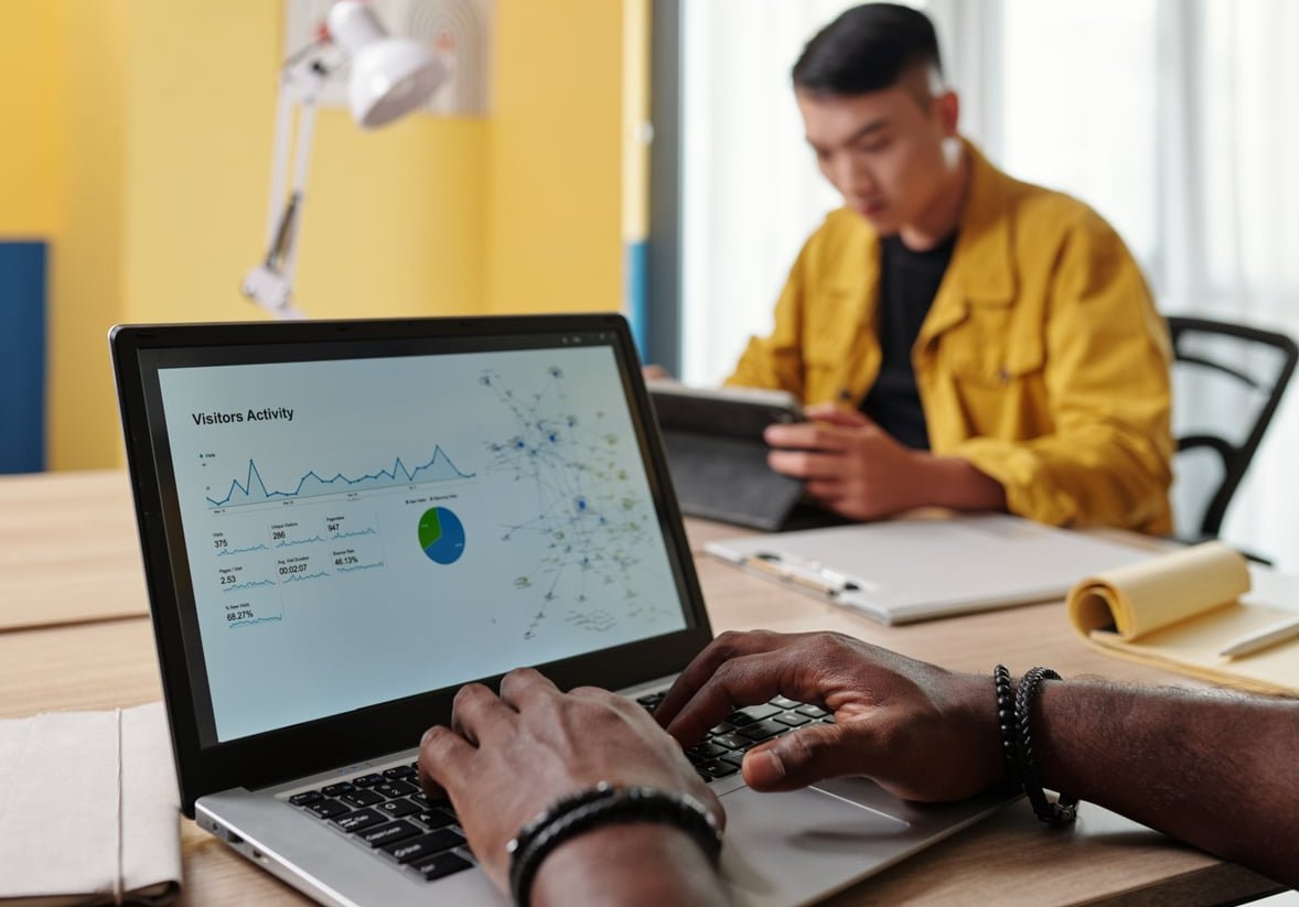 facebook ads manager laptop